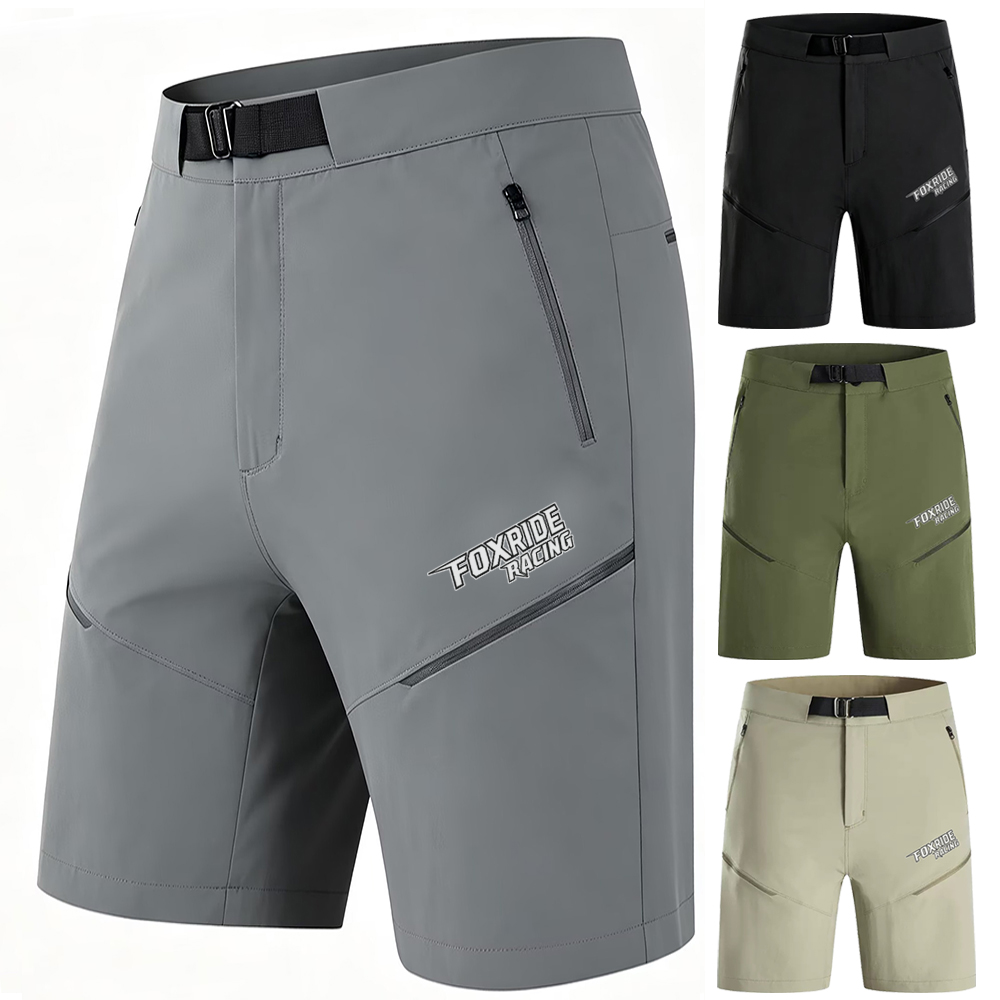 Mountain Biking Pants Women - FOXRIDE レーシングサイクリングショーツ男性女性ライディングウェアロードマウンテンバイクショートパンツ Mtb エンデューロダウンヒルズボン自転車キュロット