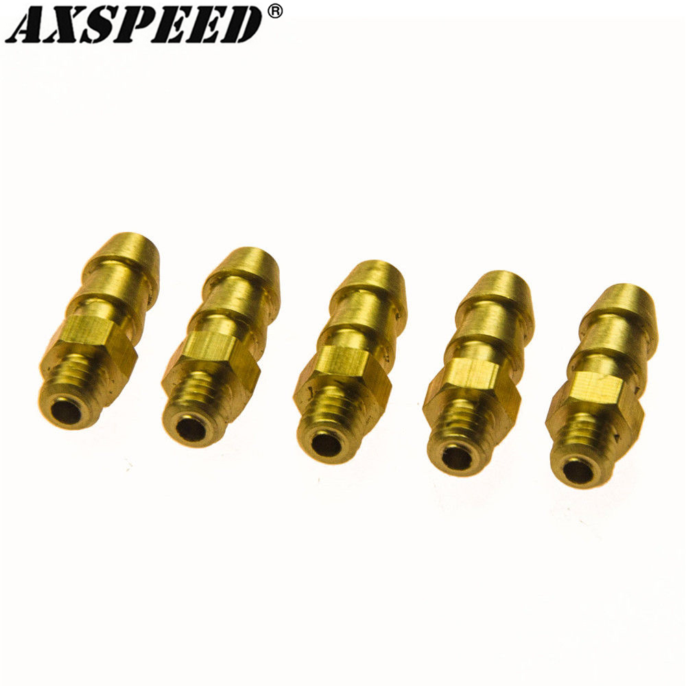 Spoke Nipple Brass - AXSPEED 5 個 M4 M5 M6