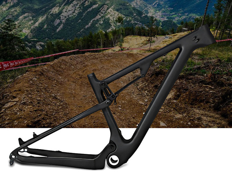 Mountain Biking In The Uk - カーボン自転車フルサスペンションフレーム、ソフトテール、29/27.5インチ、ブースト、148mm、マウンテン4リンク、MTB、XCサイクリングダウンヒル、DPD EU UK