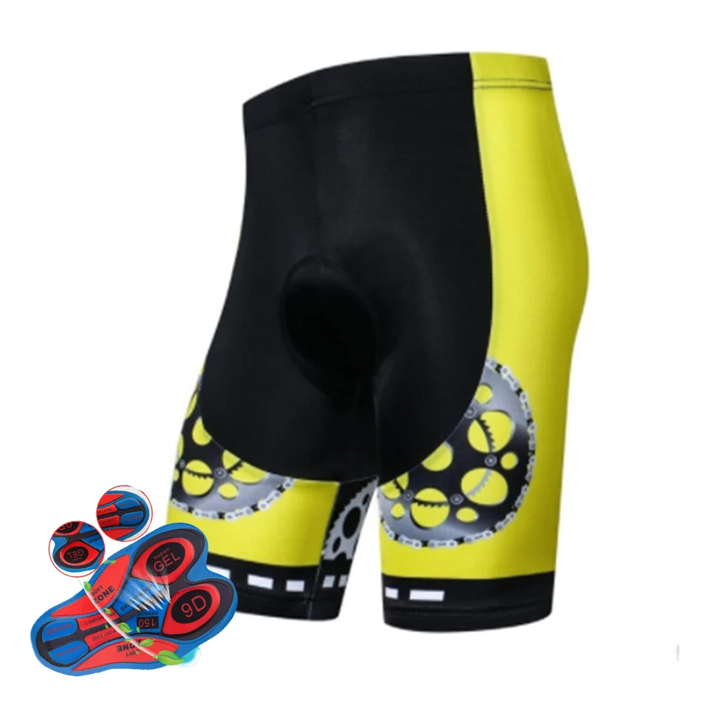 Mountain Biking Pants Women - 9dジェルパッド入りタイツ,マウンテンバイクパンツ,日焼け止め
