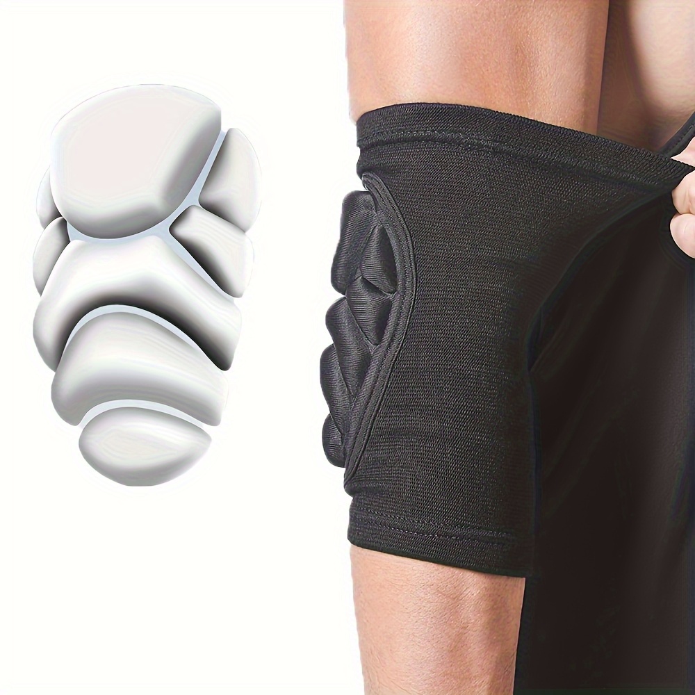 男性と女性のためのプロフェッショナル膝肘パッド2個、厚い衝撃 - Mountain Biking Knee Pads のレビューと価格
