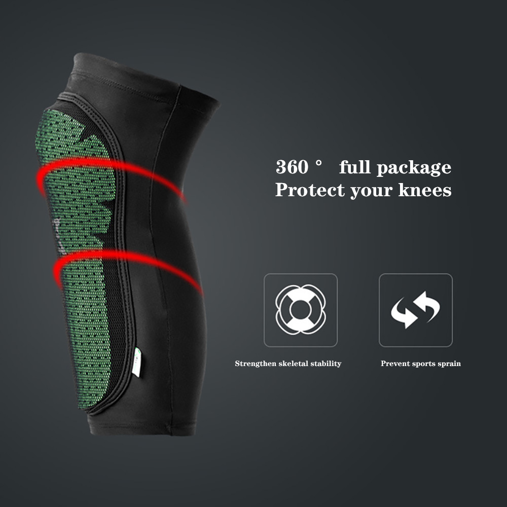 ROCKBROS 自転車用耐衝撃・滑り止め膝パッド アウトド - Mountain Biking Knee Pads のレビューと価格