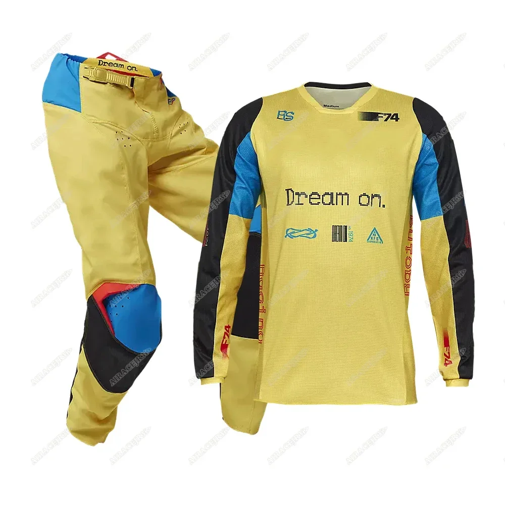 レース仕様ジャージパンツコンボセット モトクロス マウンテン - Mountain Biking Outfits Women のレビューと価格