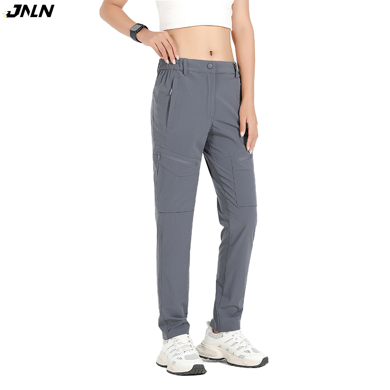JNLN ハイキングパンツ女性 4 ウェイストレッチ防水夏カ - Mountain Biking Pants Women のレビューと価格