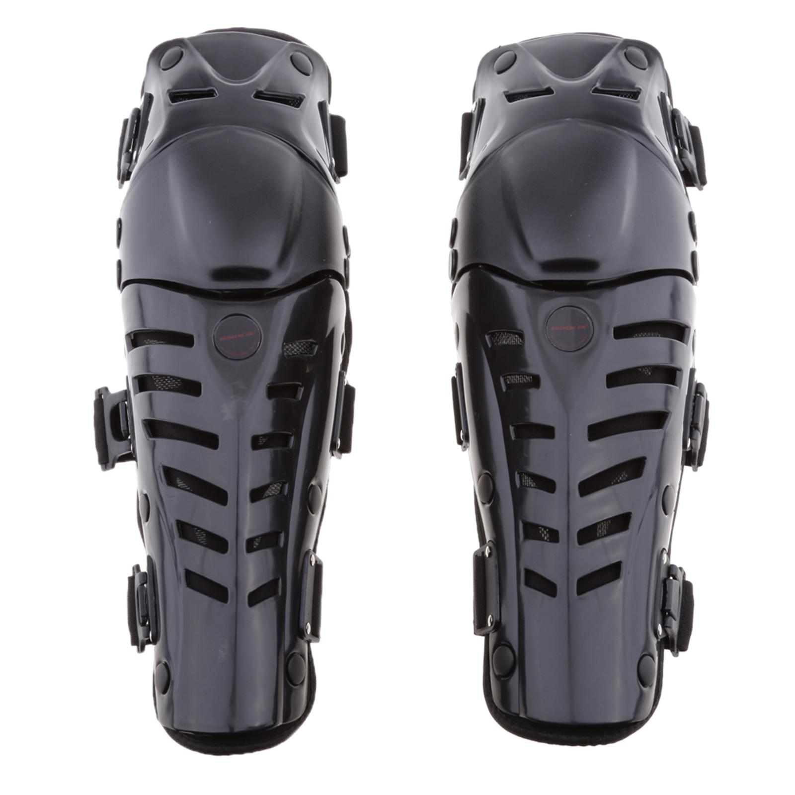 オートバイ ATV モトクロス 調節可能な肘膝すねガードパッ - Mountain Biking Knee Pads のレビューと価格
