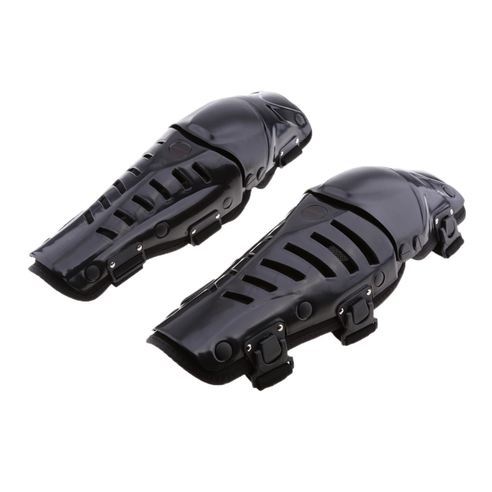 オートバイ ATV モトクロス 調節可能な肘膝すねガードパッ - Mountain Biking Knee Pads のレビューと価格