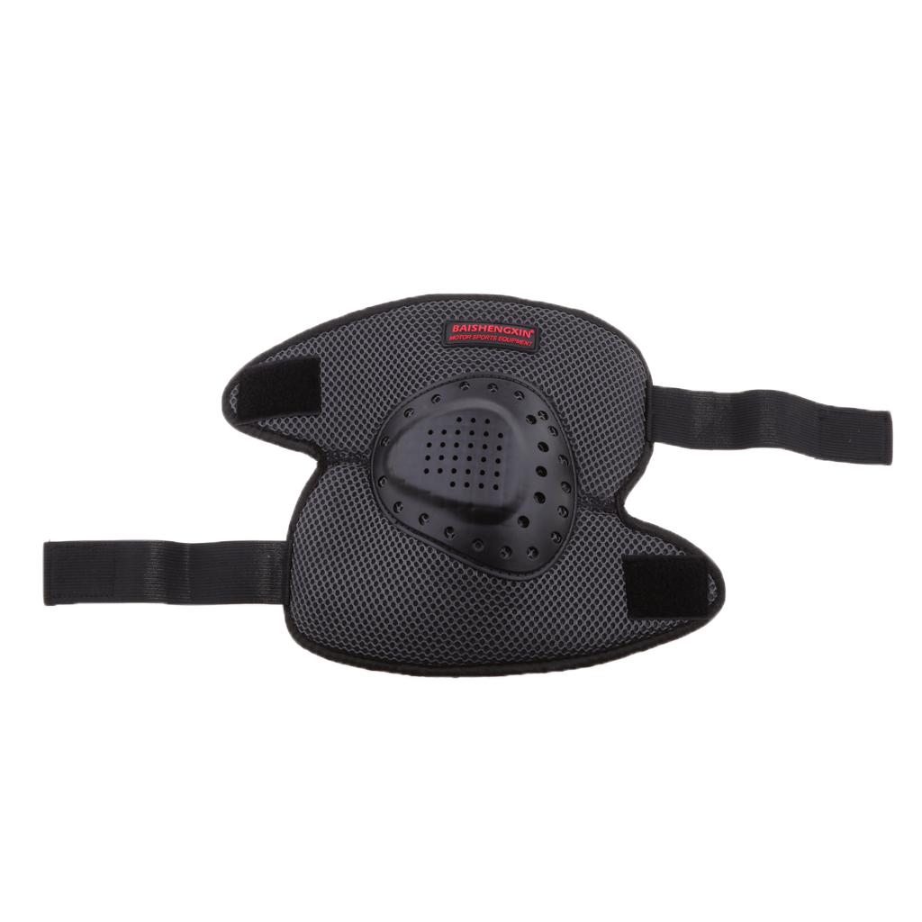 膝肘パッドセット衝撃吸収保護具オートバイエンデューロBMXマ - Mountain Biking Knee Pads のレビューと価格