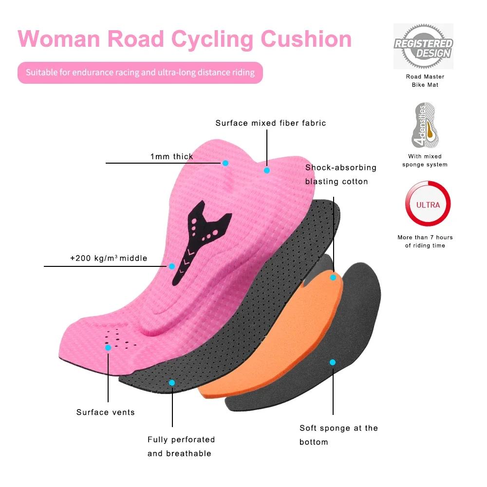 X-TIGER レディース サイクリングショーツ ビブショー - Mountain Biking Pants Women のレビューと価格