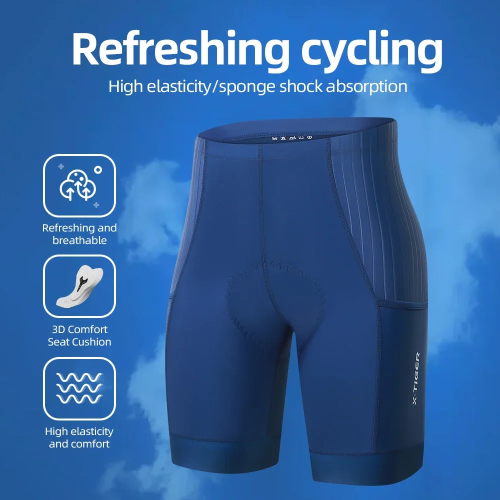 X-TIGER レディース サイクリングショーツ ビブショー - Mountain Biking Pants Women のレビューと価格