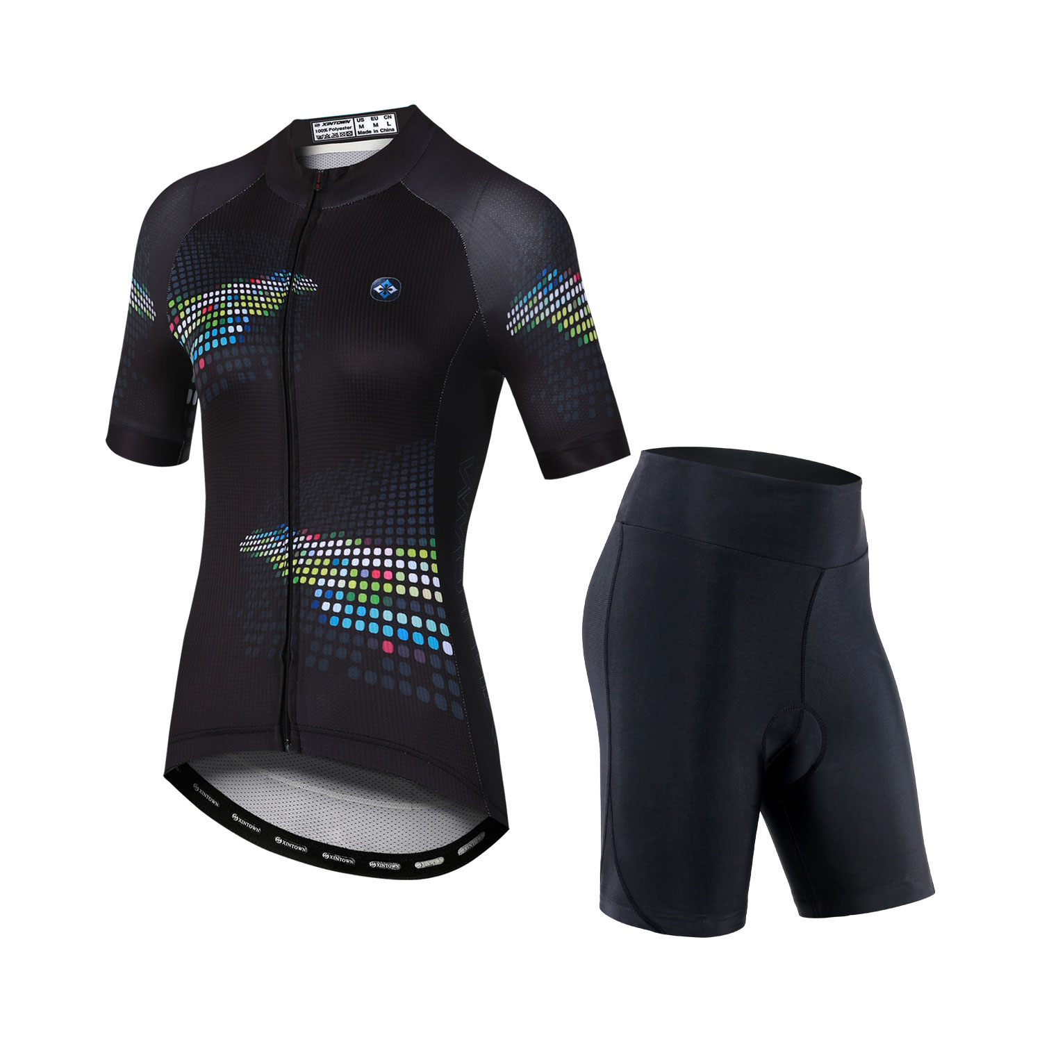 女性のマウンテンバイク半袖セットスポーツサイクリングウェアサ - Mountain Biking Outfits Women のレビューと価格