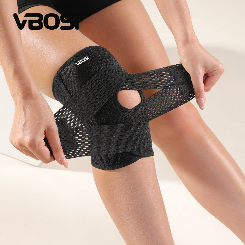 1個入り 通気性のある伸縮性のある軽量膝サポーター スプリン - Mountain Biking Knee Pads のレビューと価格