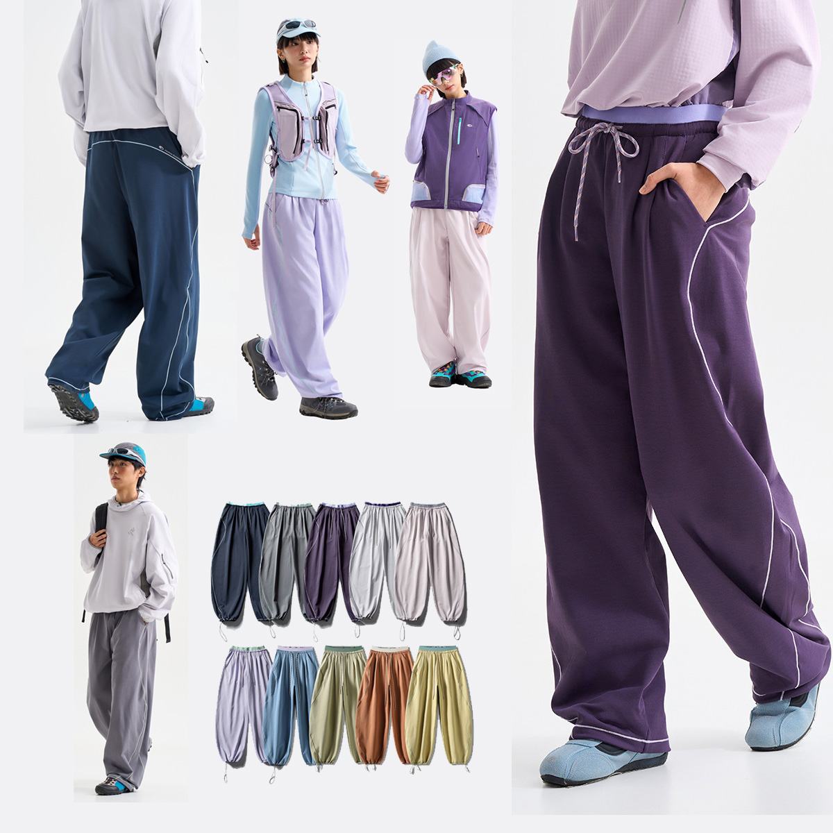 男女兼用 マウンテン アウトドア 速乾 ワイドレッグ スポー - Mountain Biking Pants Women のレビューと価格