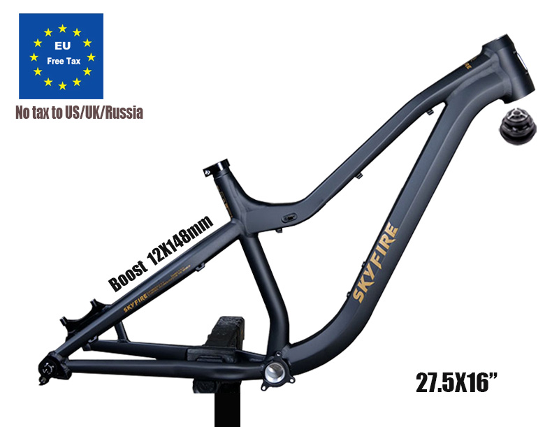 レーストラックアルミバイクフレーム、合金スルーアクスル、マウ - Mountain Biking In The Uk のレビューと価格